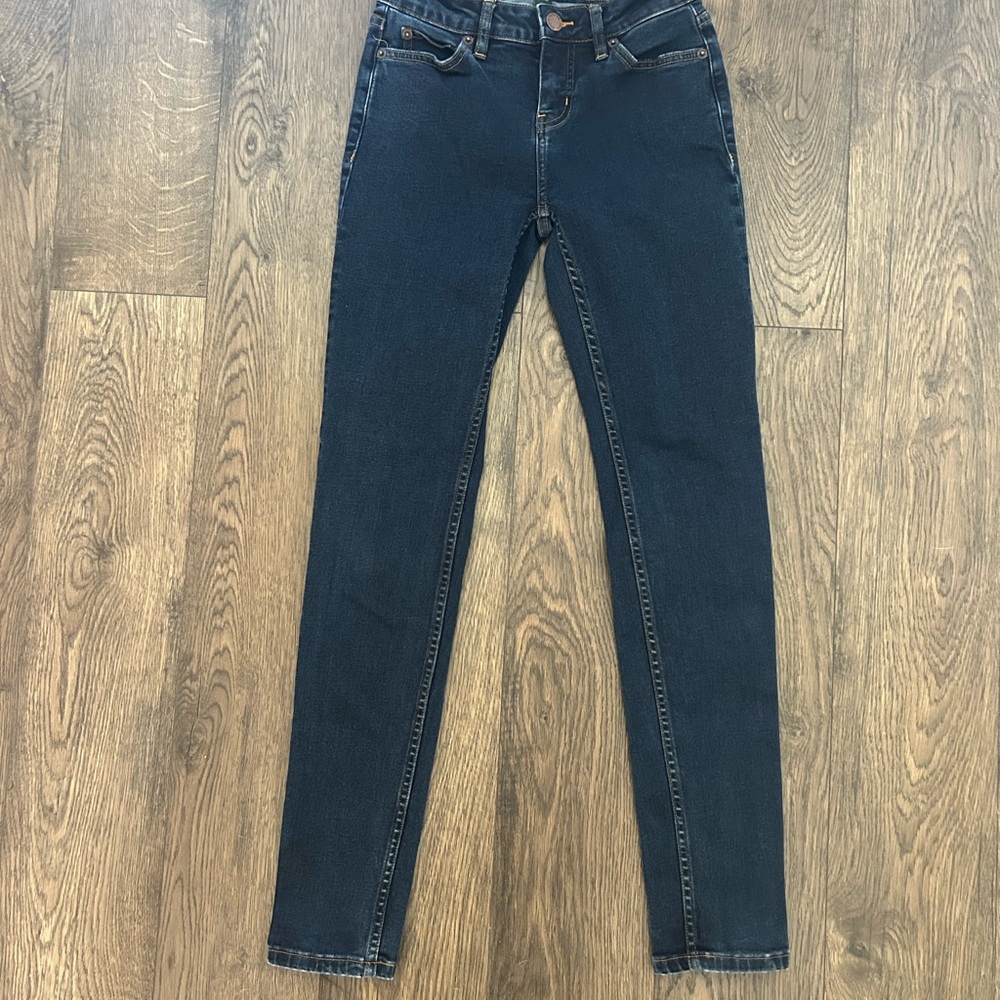 ROOTS CANADA women’s dark wash skinny jeans